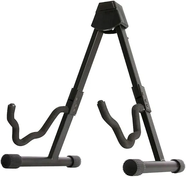 On-Stage GS7364 Collapsible A-Frame Guitar Stand,Black