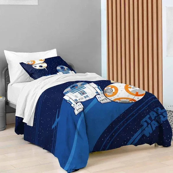 Saturday Park Star Wars Droids Duvet Cover & Sham Set