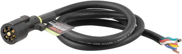 Curt 56601 Replacement 7-Way RV Blade Harness