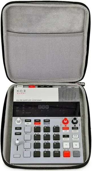 ANALOG CASES Teenage Engineering EP–133 K.O. II Case - Custom-Fitted Compact GLIDE Case for Travel