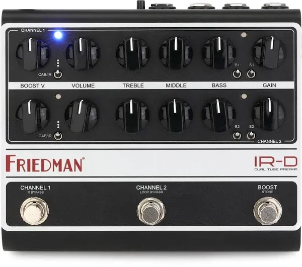 Friedman IR-D Dual Tube Preamp | Reverb