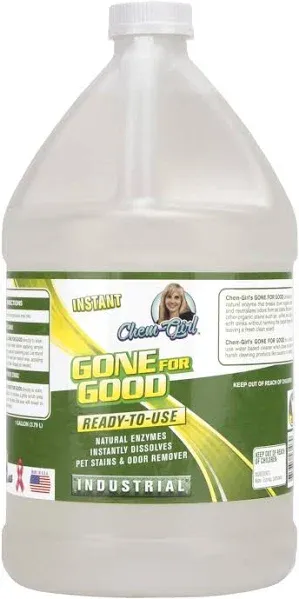 Gone For Good - Professional Enzymatic Stain &amp; Odor Remover - Remove Pet Urin...