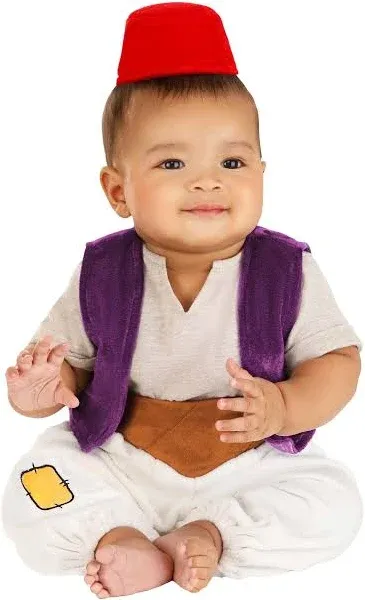 Disney Infant Aladdin Costume, Aladdin Halloween Costume for Babies