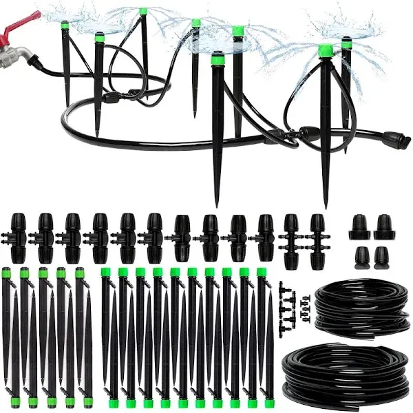 CARPATHEN Drip Irrigation System - Adjustable Premium Garden Watering System ...