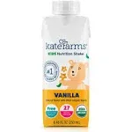 Pediatric Oral Supplement Kate Farms Vanilla Flavor 8.45 oz. / 250 mL Carton Liquid 12/CS