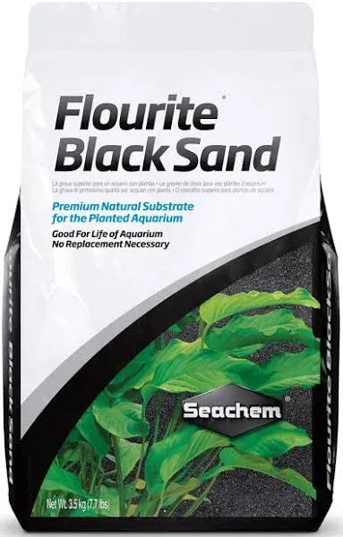 Seachem Fluorite Black Sand Substrate, 7.7lb