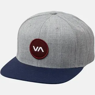 VA Patch Snapback Hat - Heather Navy