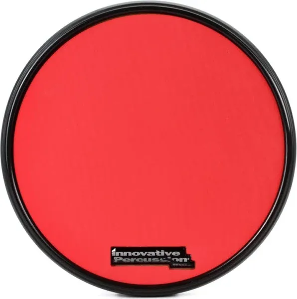 Innovative Percussion Red Gum Rubber Practice Pad with Rim