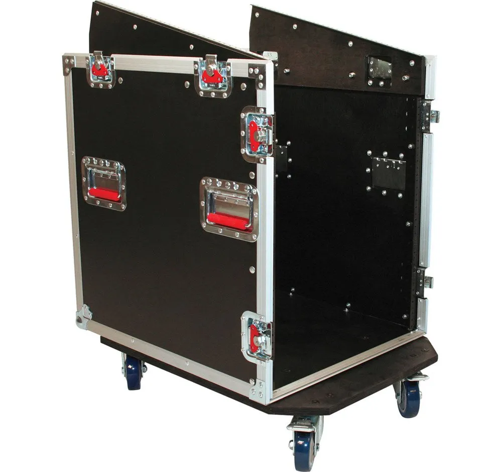 Gator G-TOUR-GRC12X12 - 12U Top, 12U Side Road Console Rack