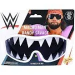 WWE Macho Man Sunglasses Teeth New. Minor Manufacturer Flaws On Frame And Lense.