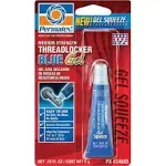 Permatex 09978 Counterman&#039;s Choice Medium Strength Threadlocker Blue, 1 g Pouch