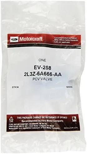 PCV Valve MOTORCRAFT EV-258