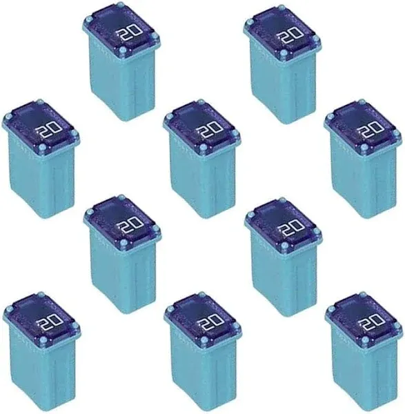 10 Pack Micro Cartridge Fuses - FMM MCASE Type Fuse (20 Amp)