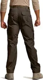 CQR Men&#039;s Tactical Pants, Water Resistant Ripstop Cargo Pants, Lightweight EDC W