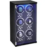 VEVOR Watch Winder, Watch Winder for 6 Men&#039;s and Women&#039;s Automatic Watches, with