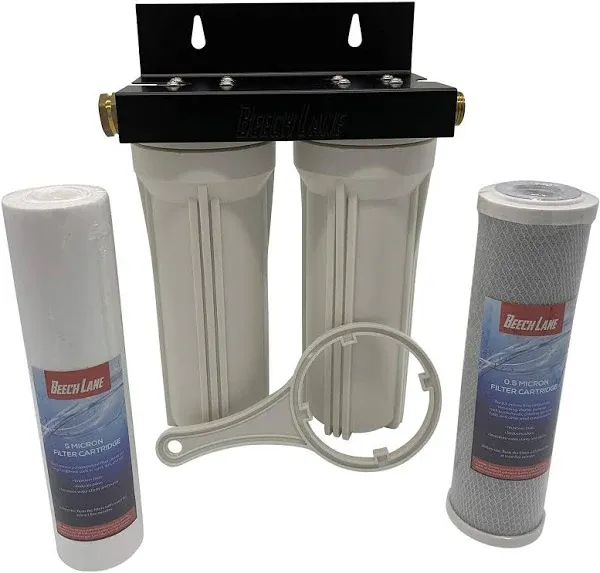 Beech Lane External RV Dual Water Filter System