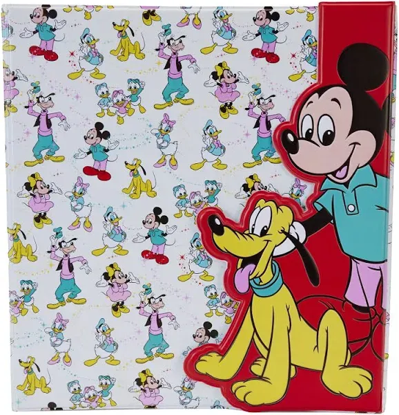 Disney100 Mickey & Friends Classic Stationery 3-Ring Binder