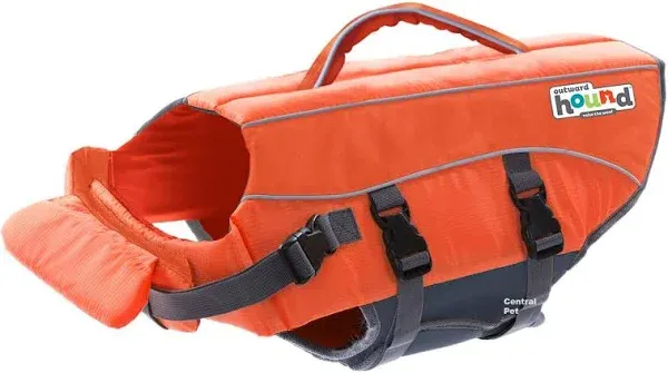 Outward Hound XS Granby Splash Life Jacket Vest X-Small 5-15lbs Orange NEW