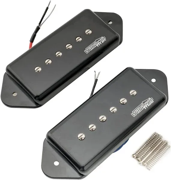 Wilkinson WO90 Low Gauss Iconic Ceramic P90 Dogear Single Coil Pickup Neck Pi...