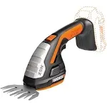 Worx WG801.9 20V Power Share 4&#034; Cordless Shear and 8&#034; Shrubber Trimmer (Tool 