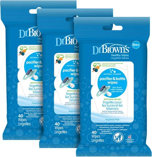 Dr. Brown's Pacifier and Bottle Wipes