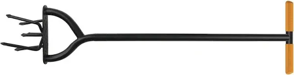 Fiskars 40 in. Long Handle Steel Tiller