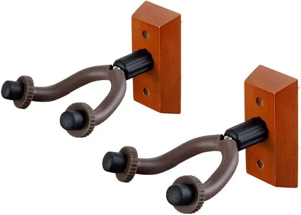 Monoprice Stage Right Series Wood Wall Mount Guitar Hanger 2-Pack (625918)