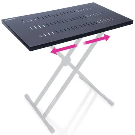 Liquid Stands Utility Table Top for X Style Keyboard Stands and Z Style Piano Stands