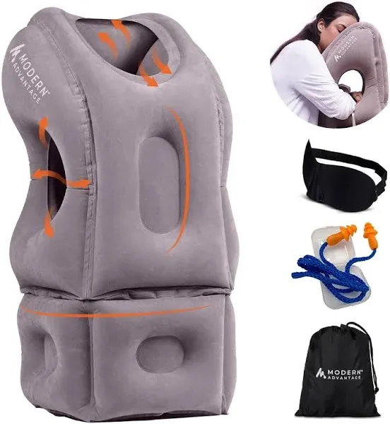 Modern Advantage Inflatable Travel Pillow