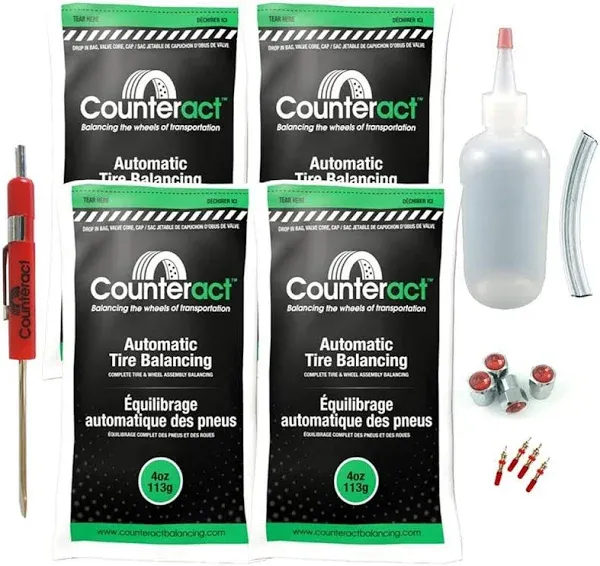 Counteract DIYK-4 Do It Yourself Tire/Wheel Balancing Beads Kit