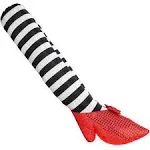 Wicked Witch Legs Prop - Crushed Witches Feet with Ruby Slippers Yard Decorat...