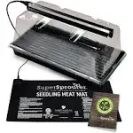 Super Sprouter - Premium Heated Propagation Kit w/ T5 Light