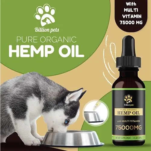 Billion Pets Max Potency Calming Drops for Dogs and Cats