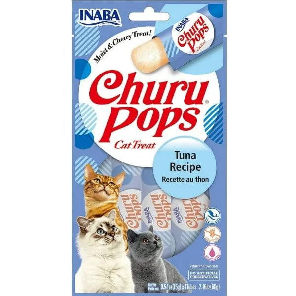 Inaba Churu Pops Tuna Recipe Cat Treats