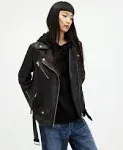 Billie Leather Oversized Biker Jacket