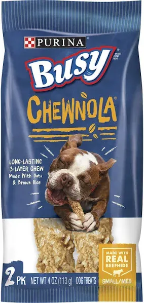 Shop Purina Busy Bones Chewnola - Long-Lasting Dog Treats