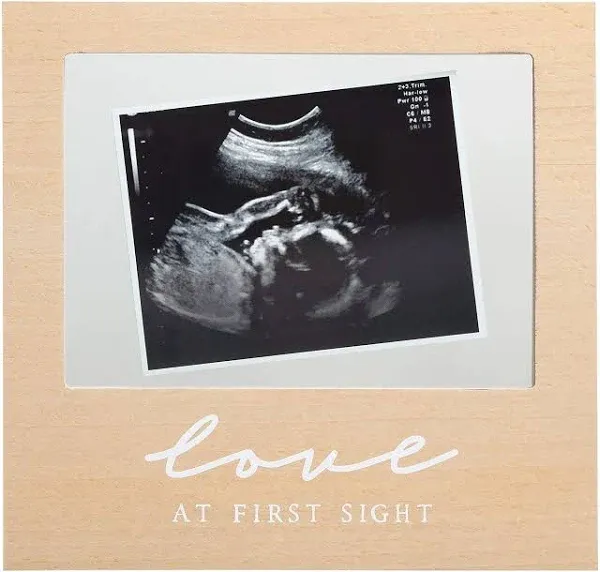 Brand New Pearhead Love at First Sight Sonogram Keepsake Frame Baby Gift Newborn