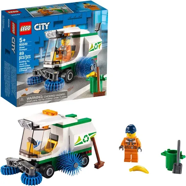 LEGO CITY 60249 STREET SWEEPER Truck- New/Sealed/Ret<wbr/>ired