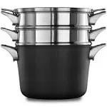 Calphalon Premier Space Saving 8Qt Hard Anodized Nonstick Multi-Pot w/Lid (Used)