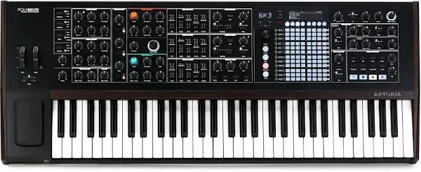 Arturia PolyBrute 6-Voice Polyphonic Morphing Analog Synthesizer - Noir, Limited