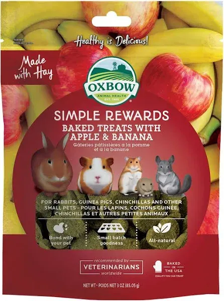 Oxbow Simple Rewards Baked Treats