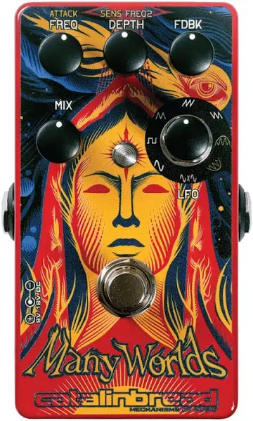 Catalinbread Effects Pedal, Many Worlds Phaser, Brand New in Box !