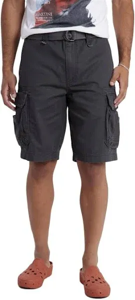 UNIONBAY Men's Survivor Belted Cargo Short-Reg and Big & Tall Sizes