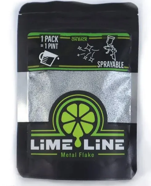 LiME LiNE Sprayable Automotive Metal Flake for Custom Paint