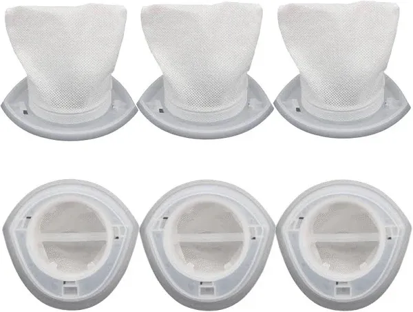 Aolleteau 6-Pack EVF100 Filters Compatible with Black+Decker HNV220B