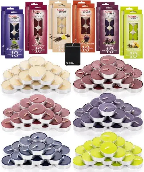 Ballard Products Home Smart Scented Tea Lights Candles