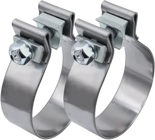 Roadformer Exhaust Clamp Narrow Band Stainless Steel