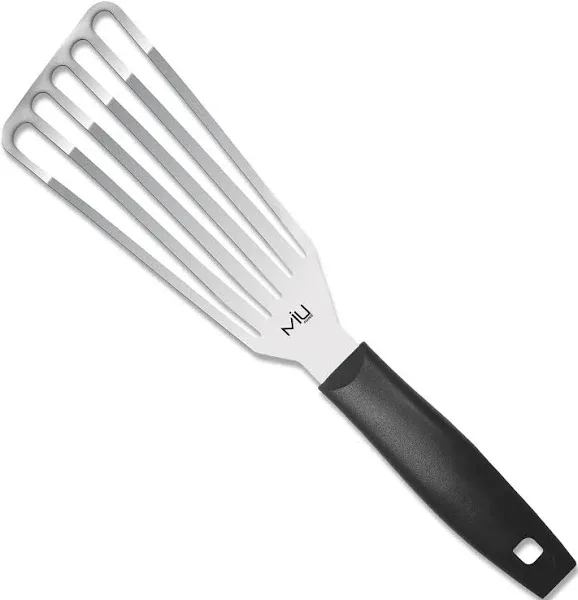 MIU Fish Spatula Stainless Steel, Flexible, Polished Metal, Corrosion Resista...