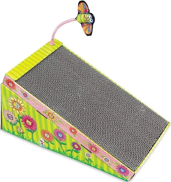 FAT CAT Big Mama’s Scratch ’N Play Ramp Scratching Ramp Multi-Color 1ea/One Size | ShelHealth