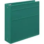 Carstens 3- inch Heavy Duty 3-Ring Binder - Side Opening, Teal